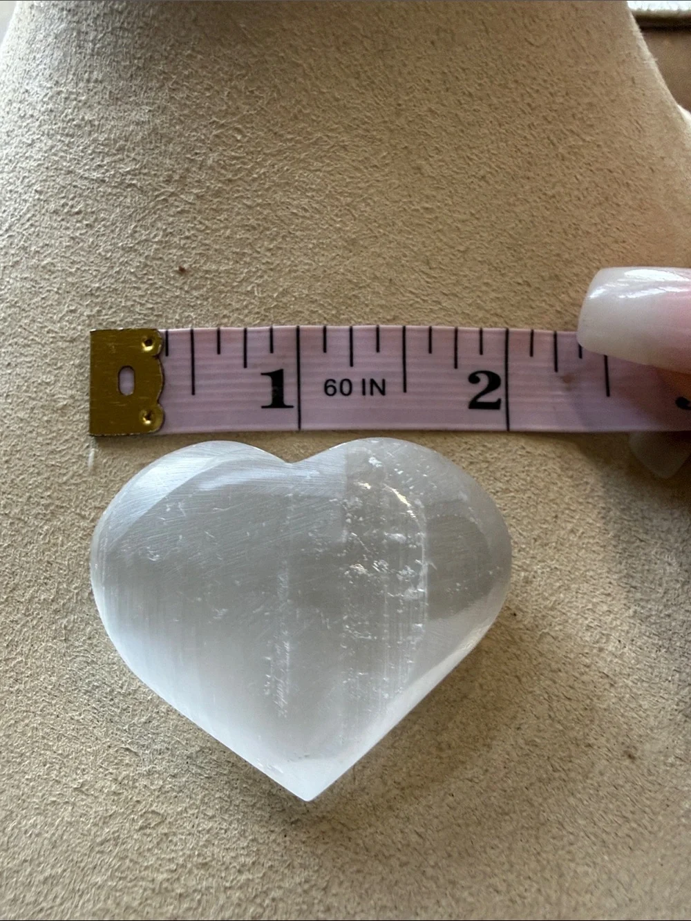 Lumurian Quartz Crystal Heart Shape!
